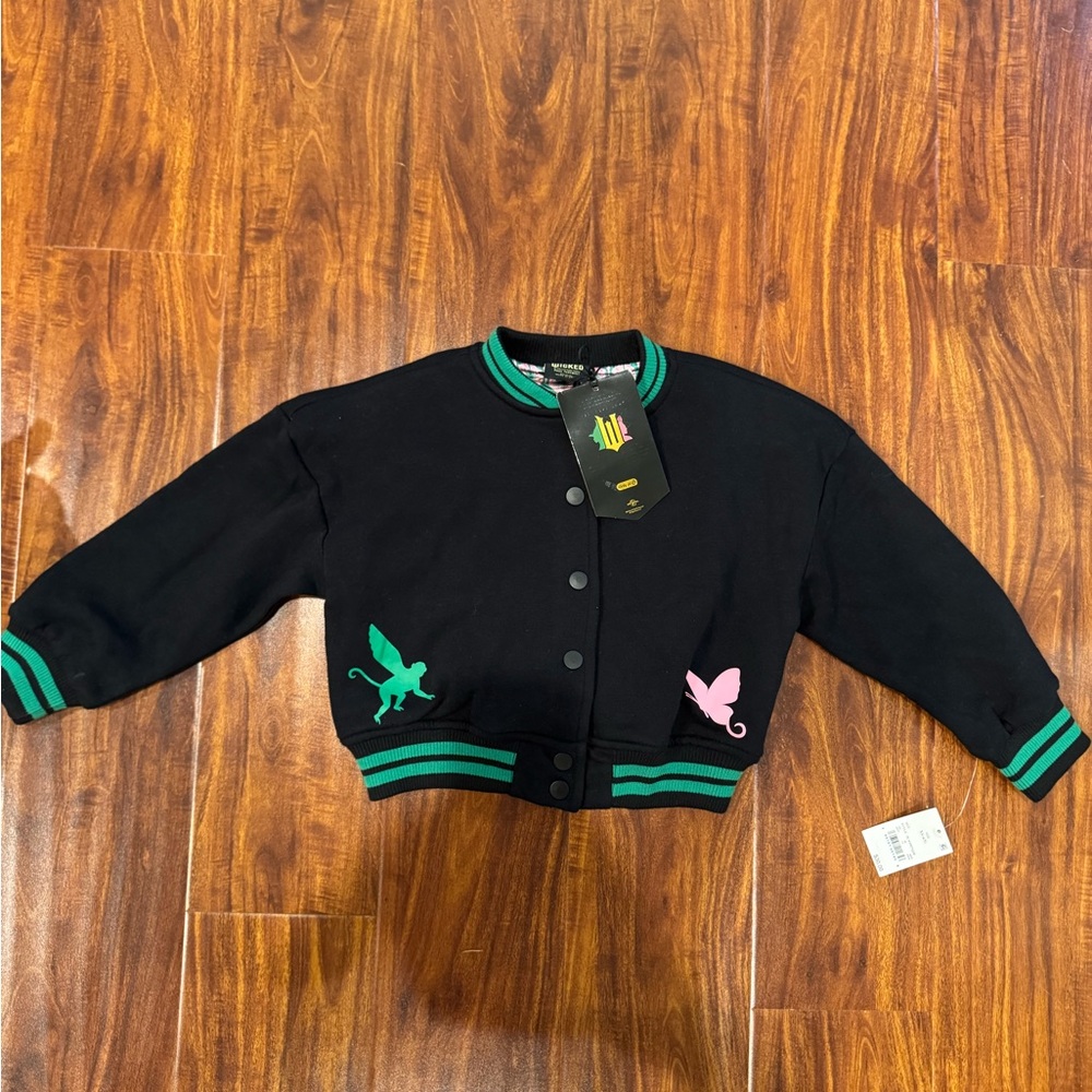 WICKED Graphic Bomber Jacket Girls Size XS (4/5) | NWT!